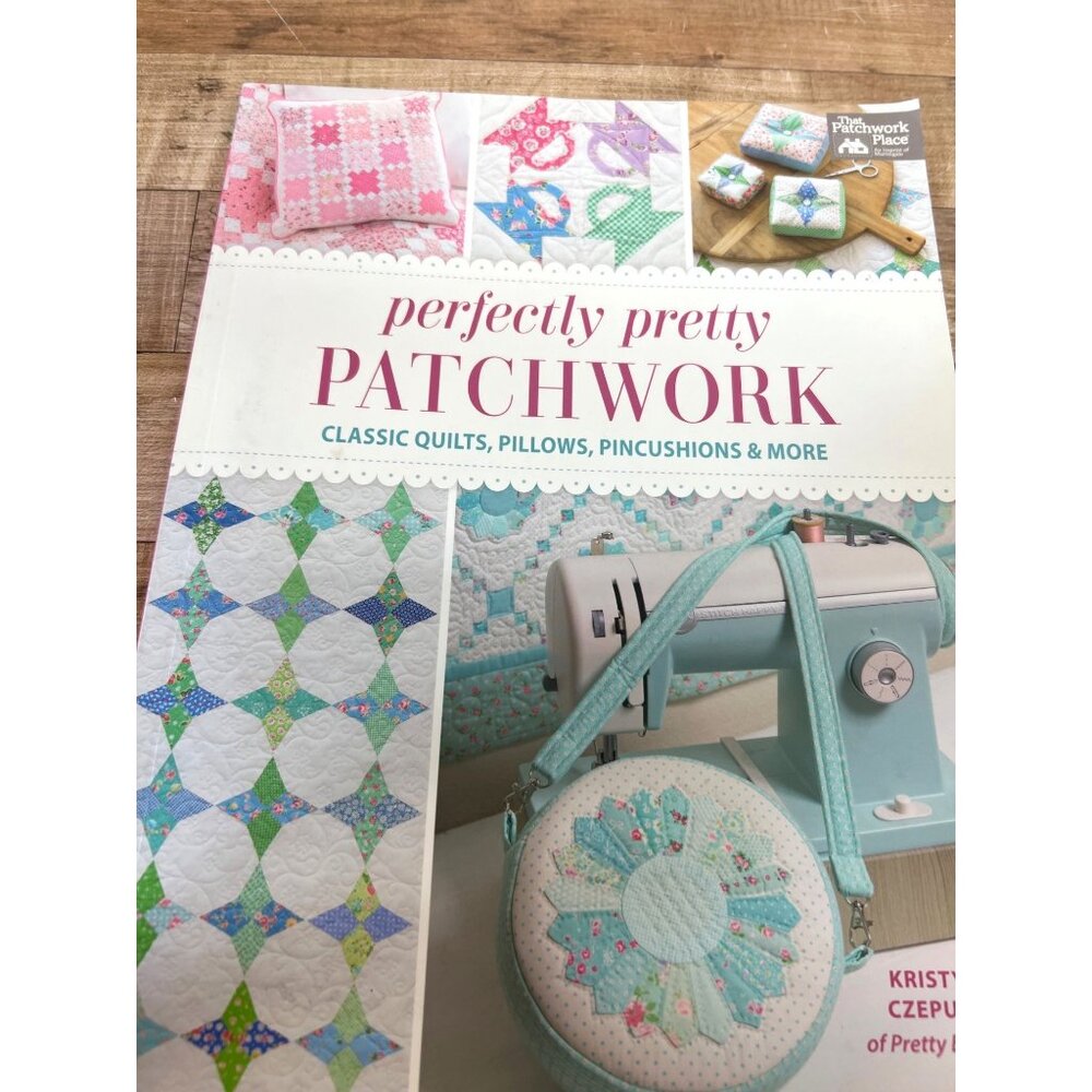 Handmade Patchwork Quilt Pattern Book With Classic Quilting Designs & Techniques